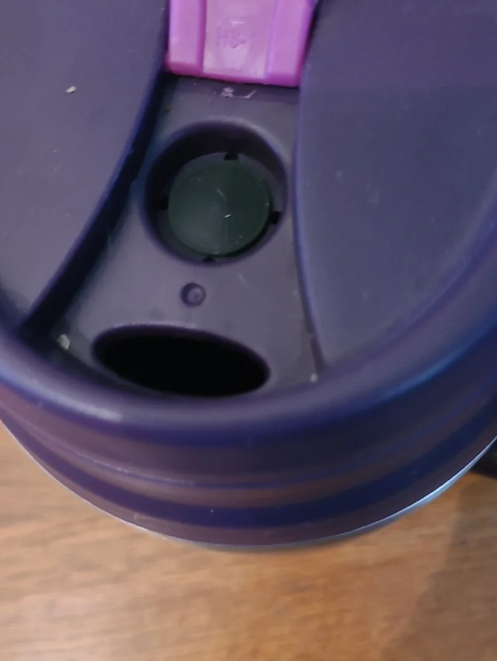 Bubba Stainless Steel Travel Mug - Purple  Accents.